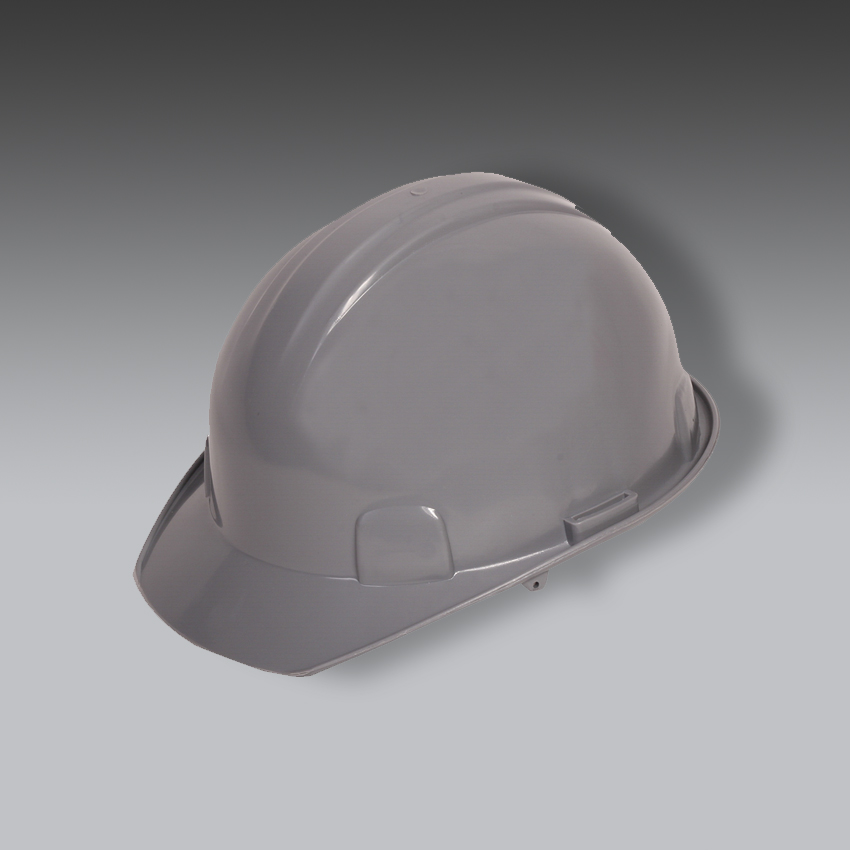 cascos para la seguridad industrial gris tipo cachucha dielectrico con suspension textil de 6 puntos modelo ww 2007amk marca jyrsa